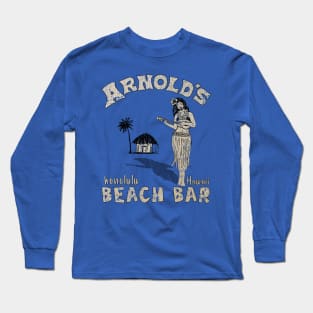 Arnold's Beach Bar Vintage Long Sleeve T-Shirt